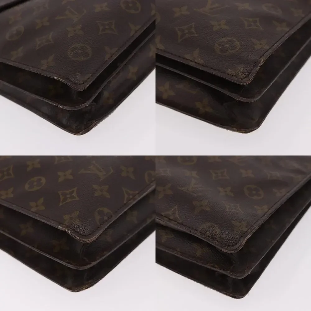 Louis Vuitton Monogram Serviette Conseiller Briefcase Brown